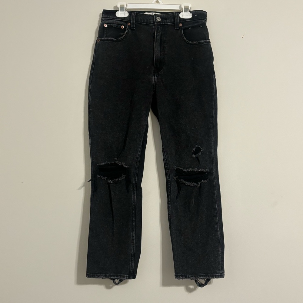 Black Abercrombie and Fitch Jeans